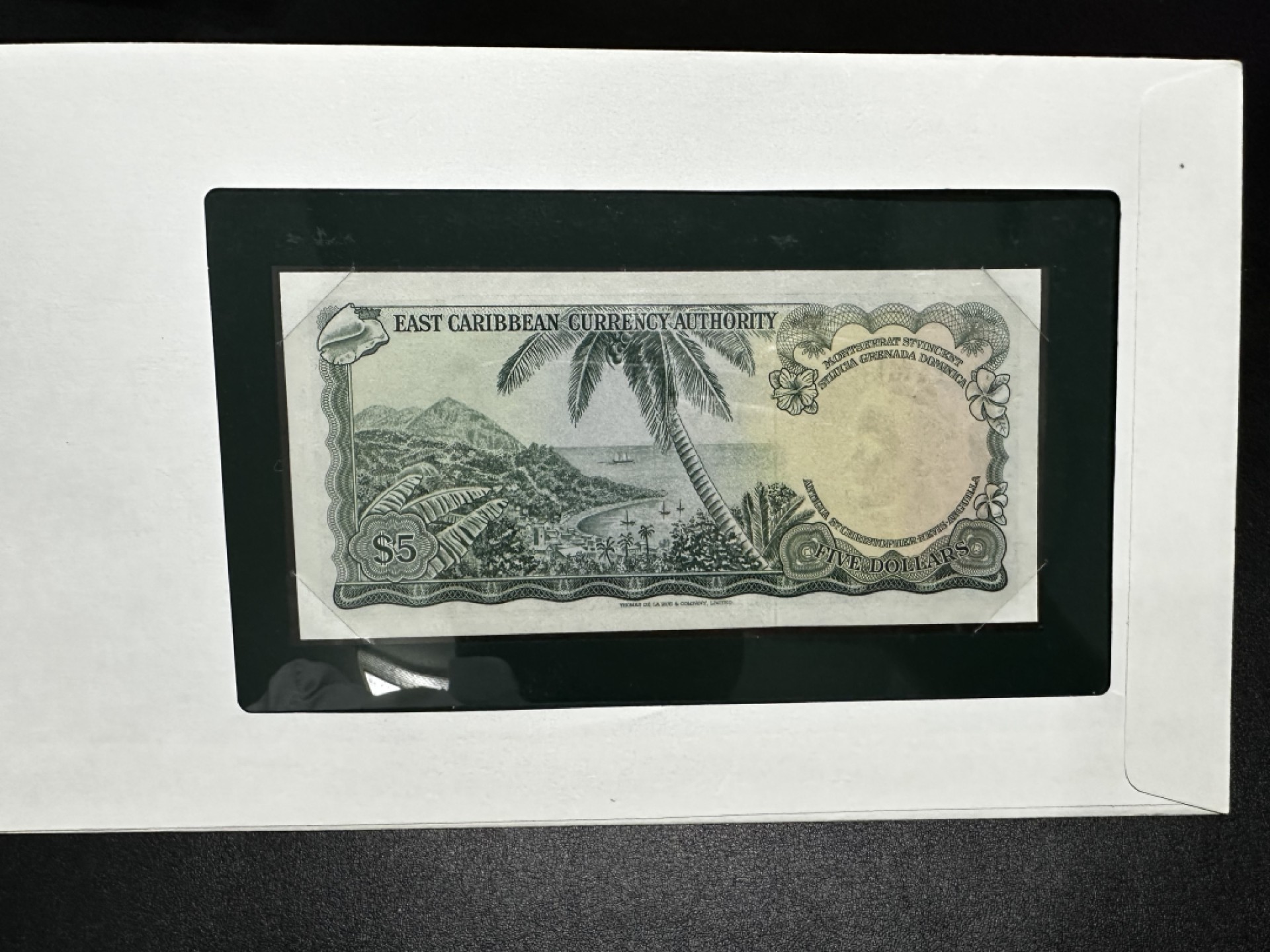 《外钞收藏家》第二百七十一期（连拍第二场） 东加勒比5刀 封套装