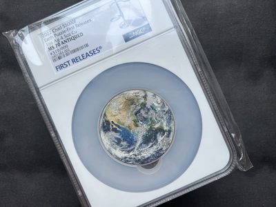 【币观天下】第224期钱币拍卖【直播场】 - 2022 地球拼图 ngc70 蓝标好号码
