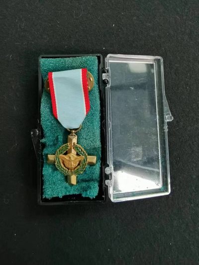 盛世勋华——号角文化勋章邮票模型专场拍卖第109期 - 美国陆军杰出服务十字勋章迷你（陆军最高功勋） 