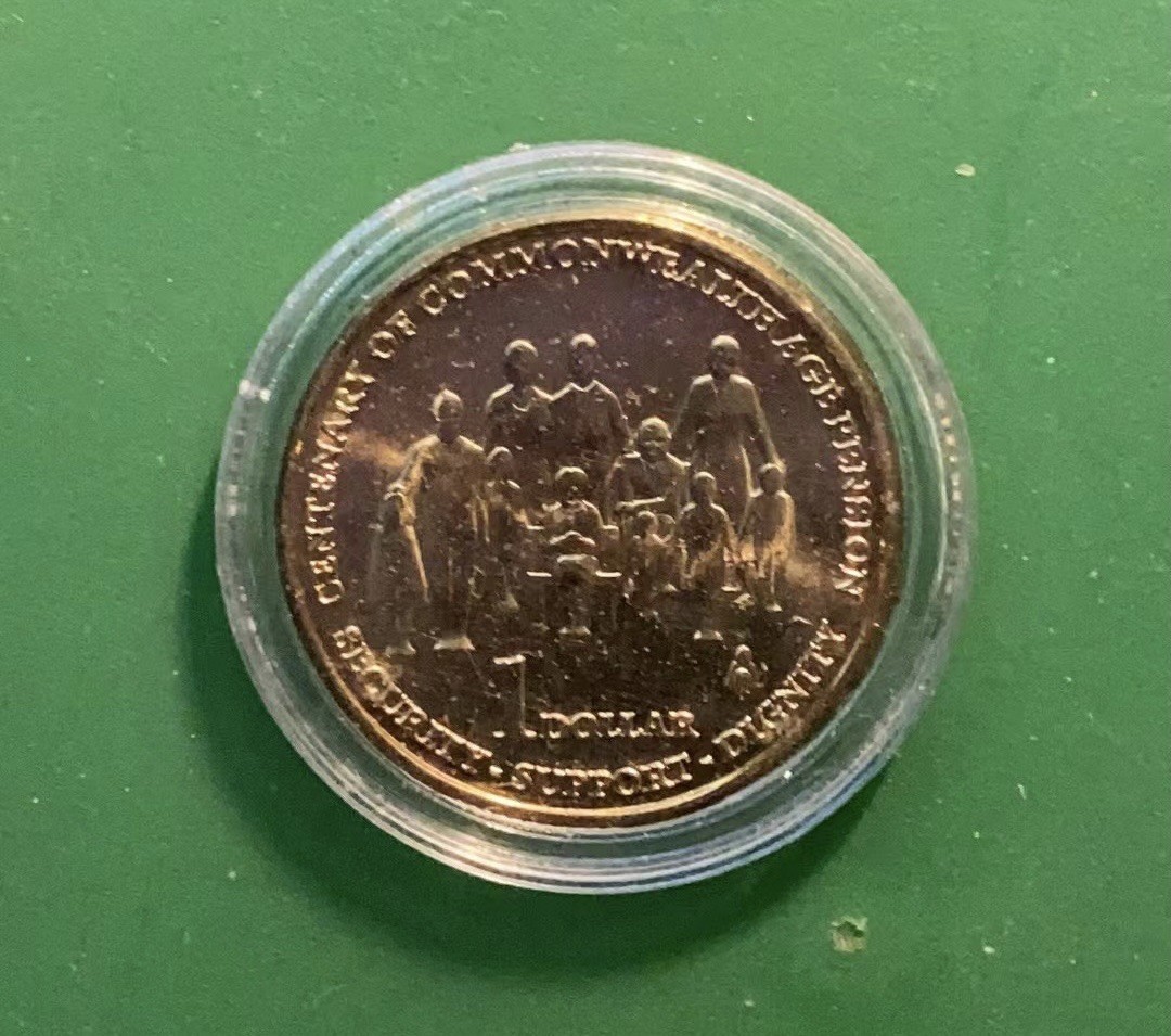 小葵钱铺 散币专场 第10期 澳大利亚2009年养老金制度100周年纪念币