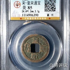 公博评级北宋古币 公博评级—北宋—皇宋通宝