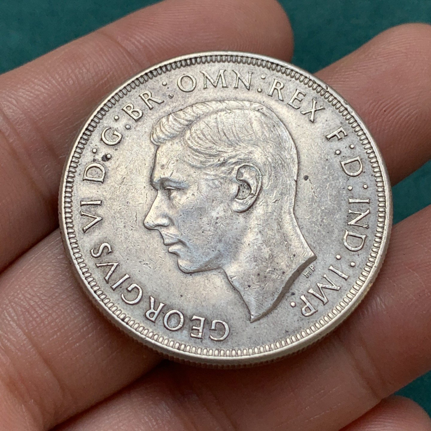 《竞宝斋》第169场-周日，周一2场 (全场包邮) 1937 澳大利亚 乔治六世 皇冠1克朗银币