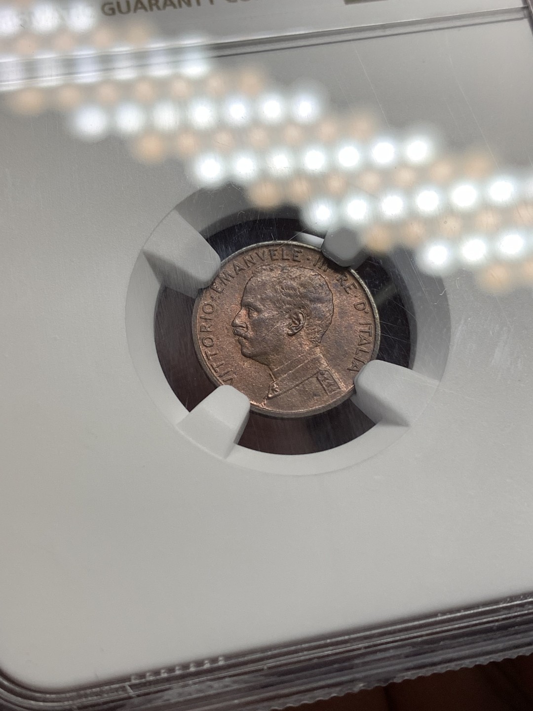 《竞宝斋》第169场-周日，周一2场 (全场包邮) NGC MS62 1912年意大利拿花女神1分铜币 低评好品好状态