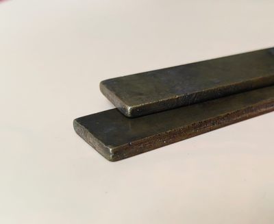 民国金文汉瓦文墨盒镇尺套件-墨盒有上下题款 民国金文汉瓦文墨盒镇尺套件-墨盒有上下题款