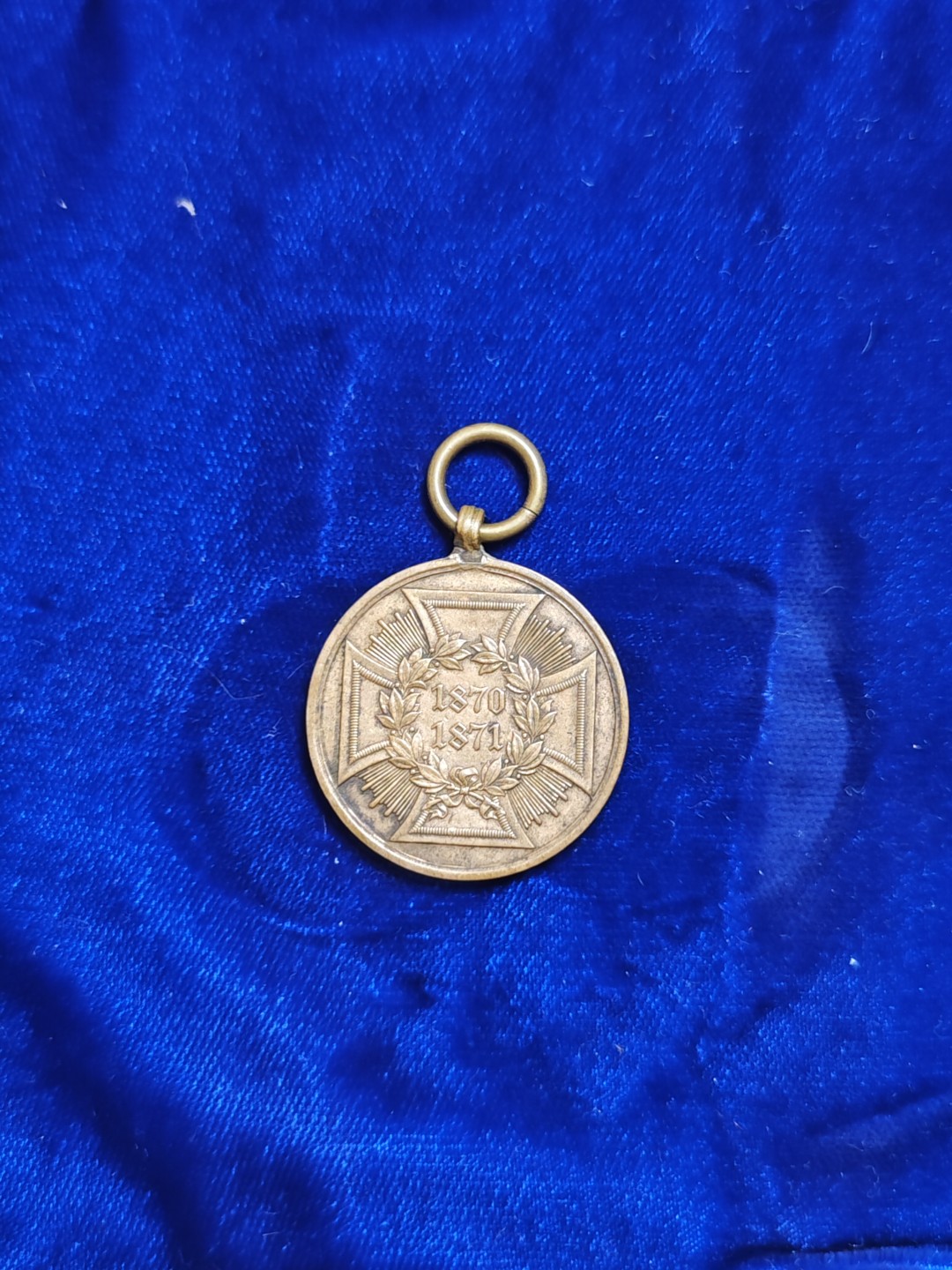 世界精品徽章拍卖~第五场 德国1870-1871普法战争纪念章，关于这场战争的结果，大家应该都学过都德的《最后的一课》