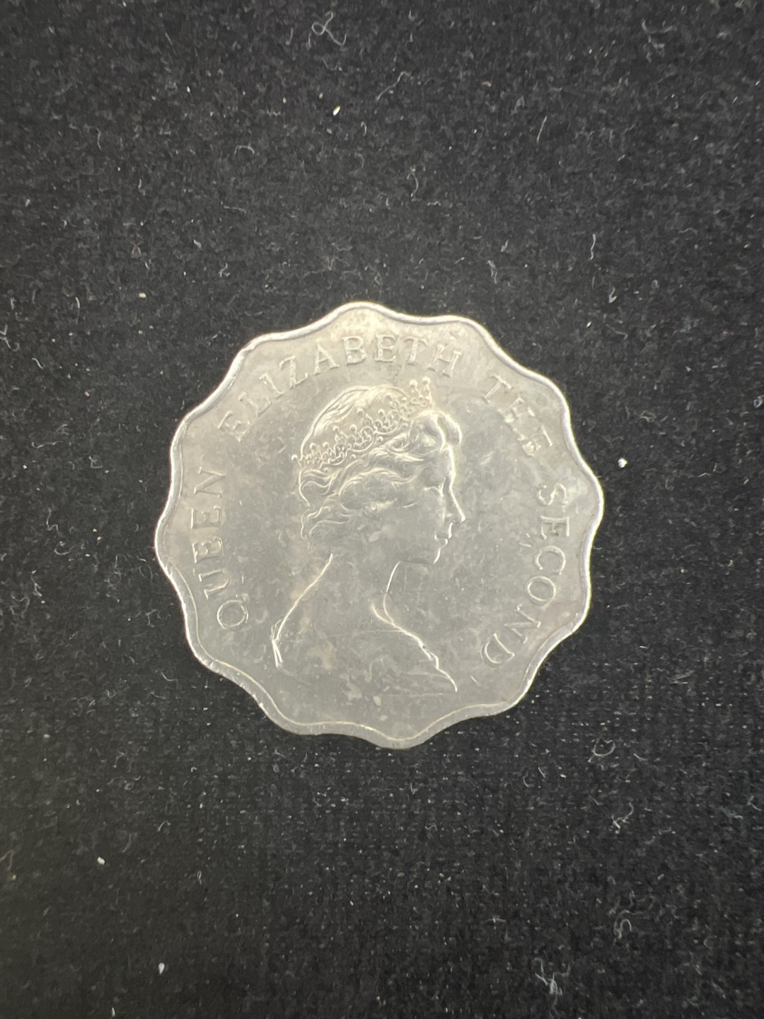 飞翔风筝第二场拍 香港硬币女皇头像