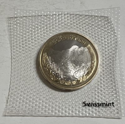 S&S Numismatic世界钱币-拍卖 第50期 - 瑞士2022年 冰川系列-莫特拉奇冰川 10法郎双色纪念币
