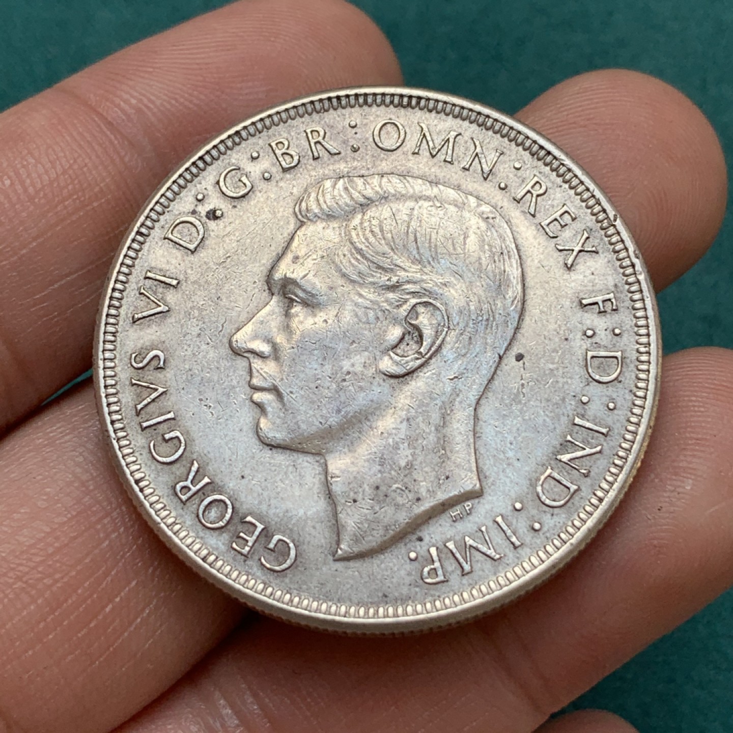 《竞宝斋》第169场-周日，周一2场 (全场包邮) 1937 澳大利亚 乔治六世 皇冠1克朗银币