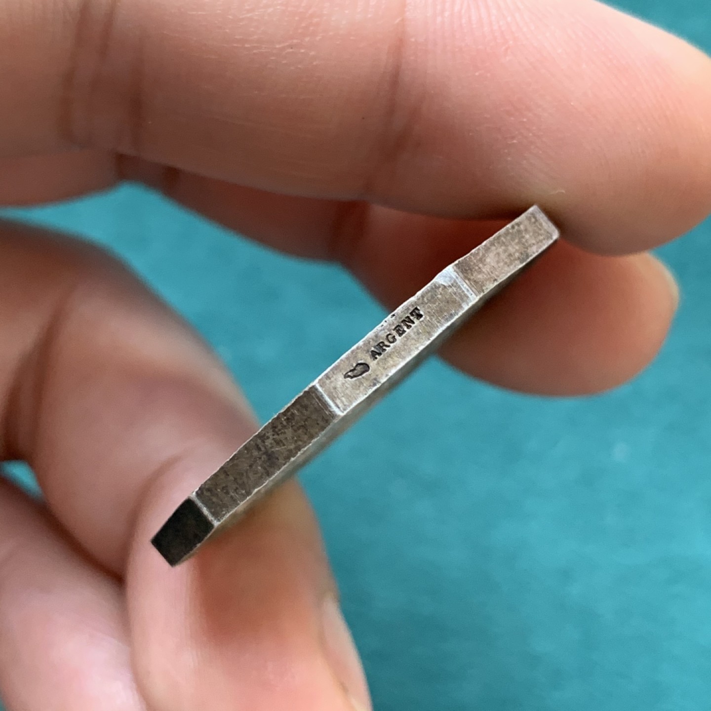 《竞宝斋》第169场-周日，周一2场 (全场包邮) 法国十角银质代币，里昂储蓄和普罗维登斯储蓄银行，16.66g，32.7mm，丰饶角边铭，少见品种