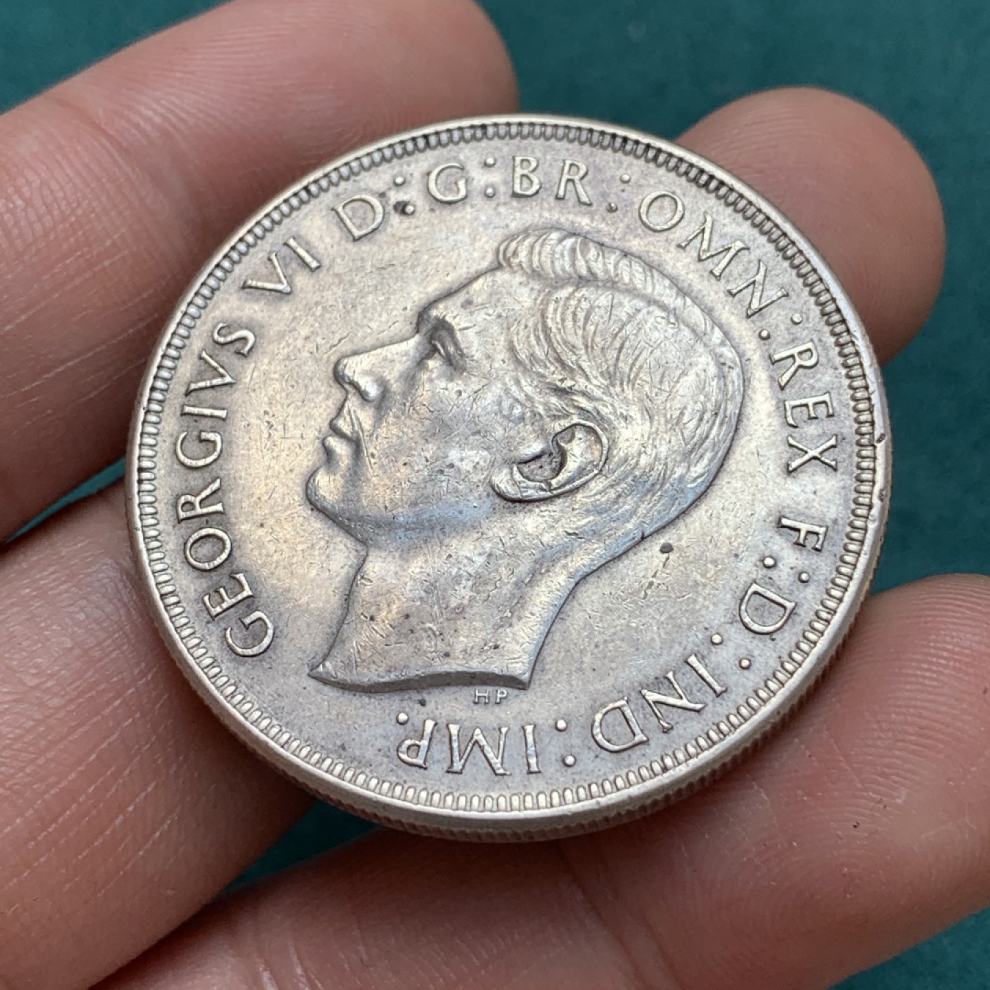 《竞宝斋》第169场-周日，周一2场 (全场包邮) 1937 澳大利亚 乔治六世 皇冠1克朗银币