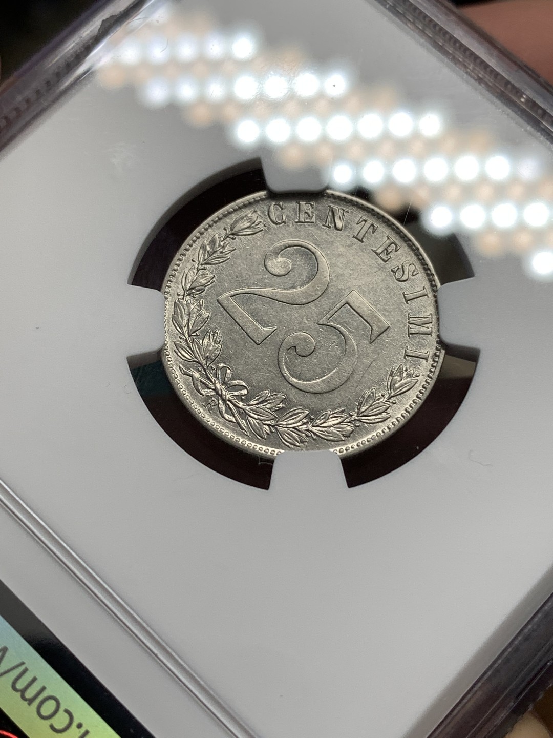 《竞宝斋》第169场-周日，周一2场 (全场包邮) NGC UNCD 意大利1903R年25分