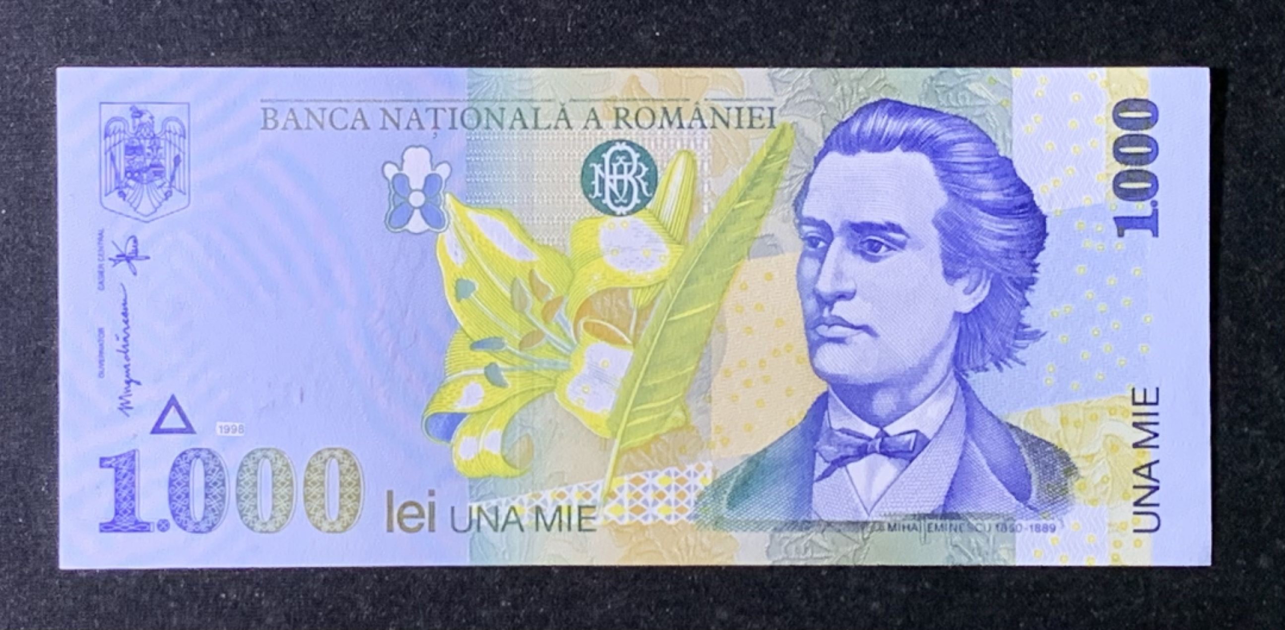 紫瑗钱币——第274期拍卖—纸币场 罗马尼亚 1998年 1000列伊 UNC