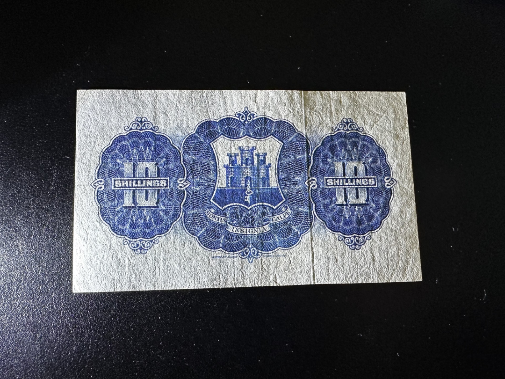 《外钞收藏家》第二百七十二期 直布罗陀1958年10先令 AU-品相