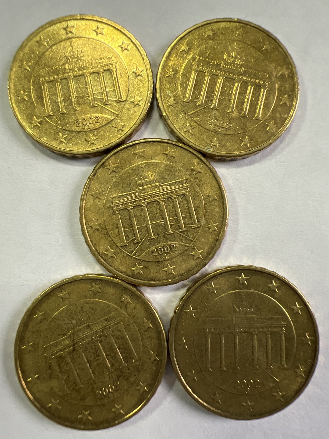 泡泡堂微拍第169幕硬币捡漏可累计专场👿👿，累计满二十元包邮，接受代拍业务 德国十分五枚