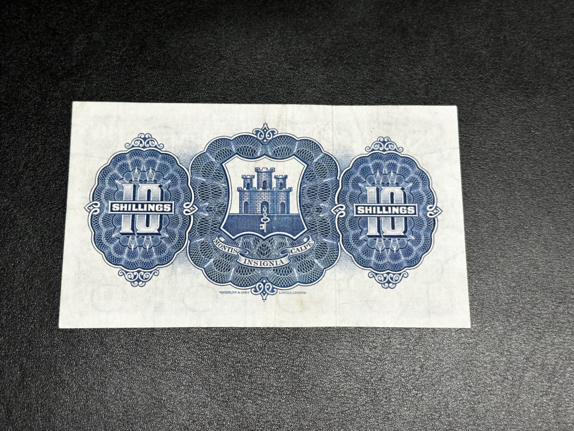 《外钞收藏家》第二百七十二期 直布罗陀1958年10先令 AU-品相