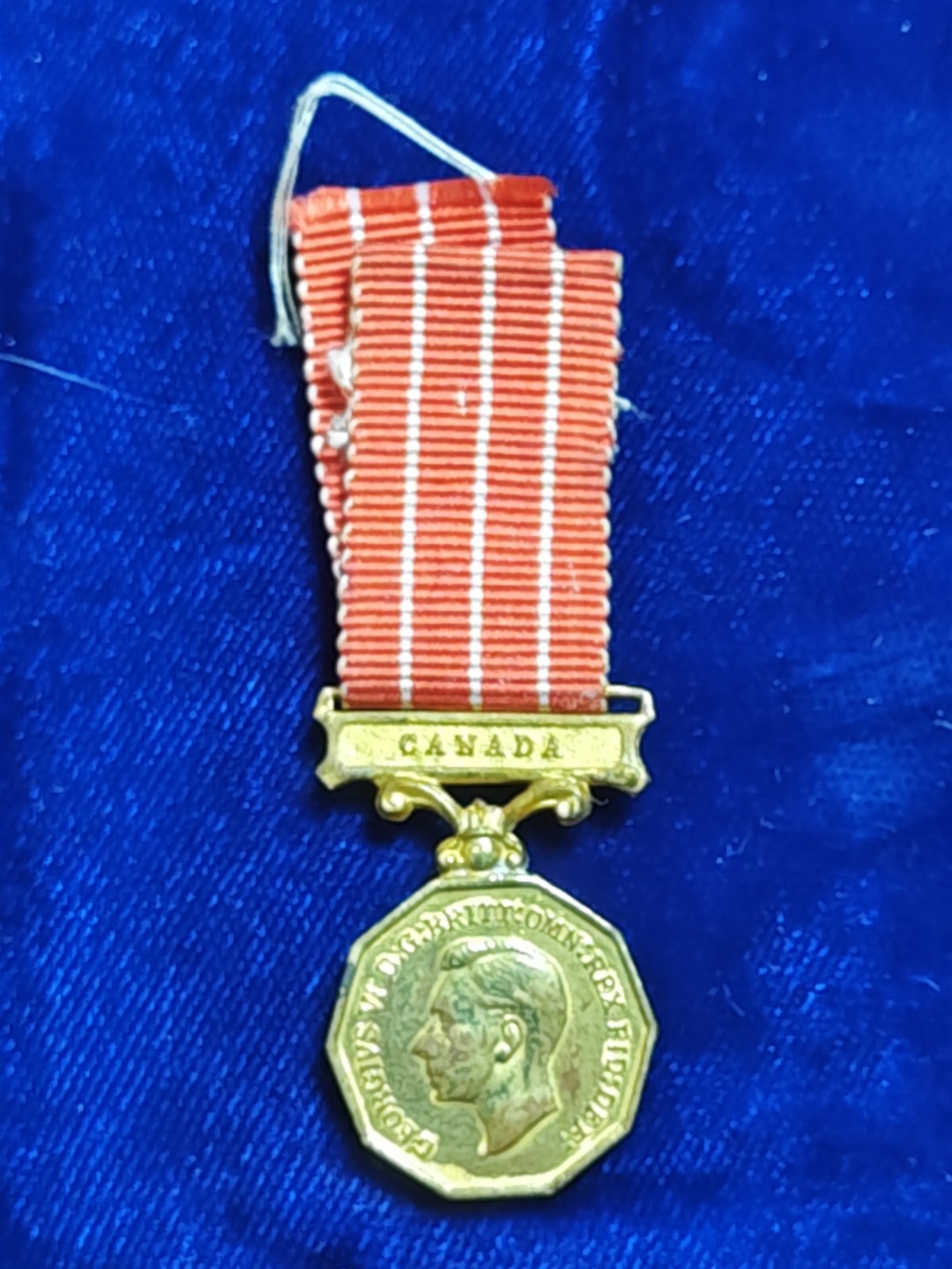 世界精品徽章拍卖~第五场 加拿大二战服役奖章，迷你章