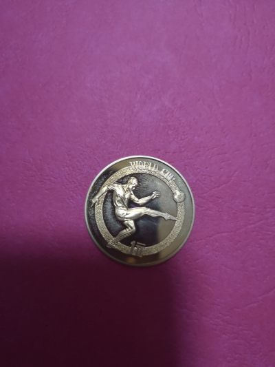 印度FAO纪念币 - 中国1982年足球1元精制铜币（20000）