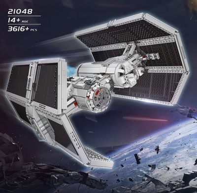 零元拍：高难度拼装积木星球大战 钛战机3616粒，，尺寸：36.5/36/26厘米，重量4.1公斤。全新无拆。 - 零元拍：高难度拼装积木星球大战 钛战机3616粒，，尺寸：36.5/36/26厘米，重量4.1公斤。全新无拆。