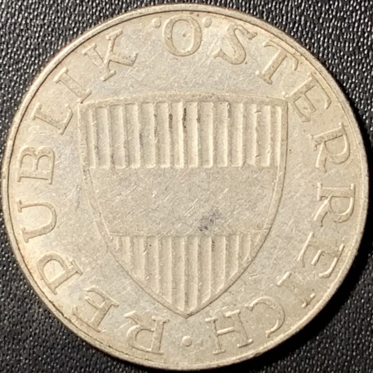 紫瑗钱币——第296期拍卖 奥地利 1959年 女神 10先令 7.5克 0.64银