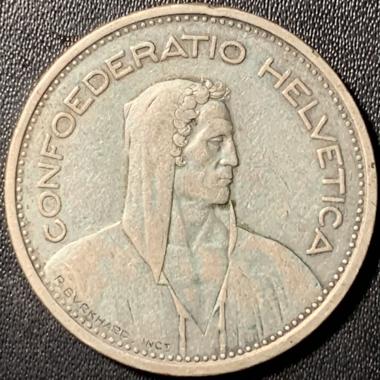 紫瑗钱币——第317期拍卖 瑞士 1931年 威廉·泰尔 5法郎 15克 0.835银