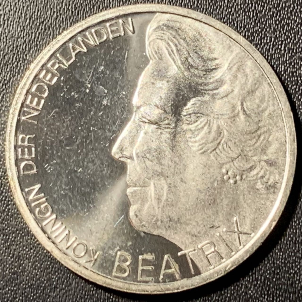 紫瑗钱币——第317期拍卖 荷兰 1995年 雨果·德·格鲁特逝世300周年 10盾 15克 0.8银