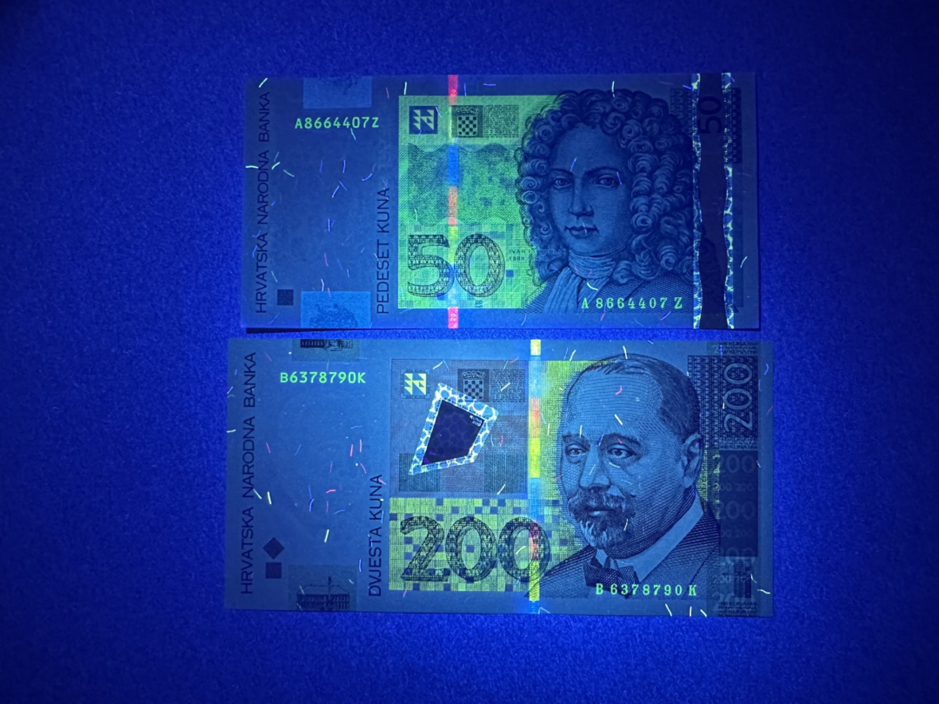 《张总收藏》104期—外币精品 克罗地亚50、200库纳2张 UNC