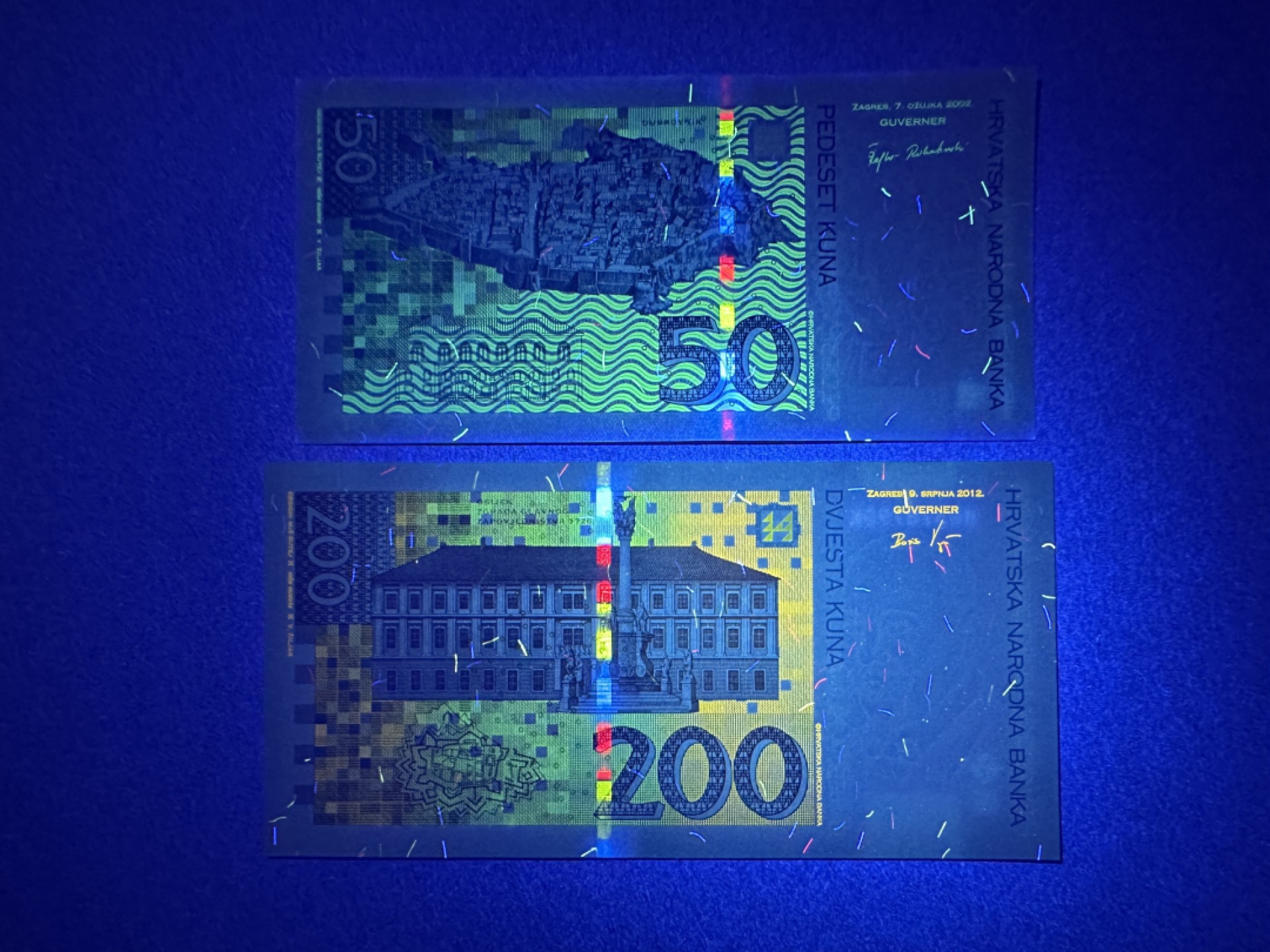 《张总收藏》104期—外币精品 克罗地亚50、200库纳2张 UNC