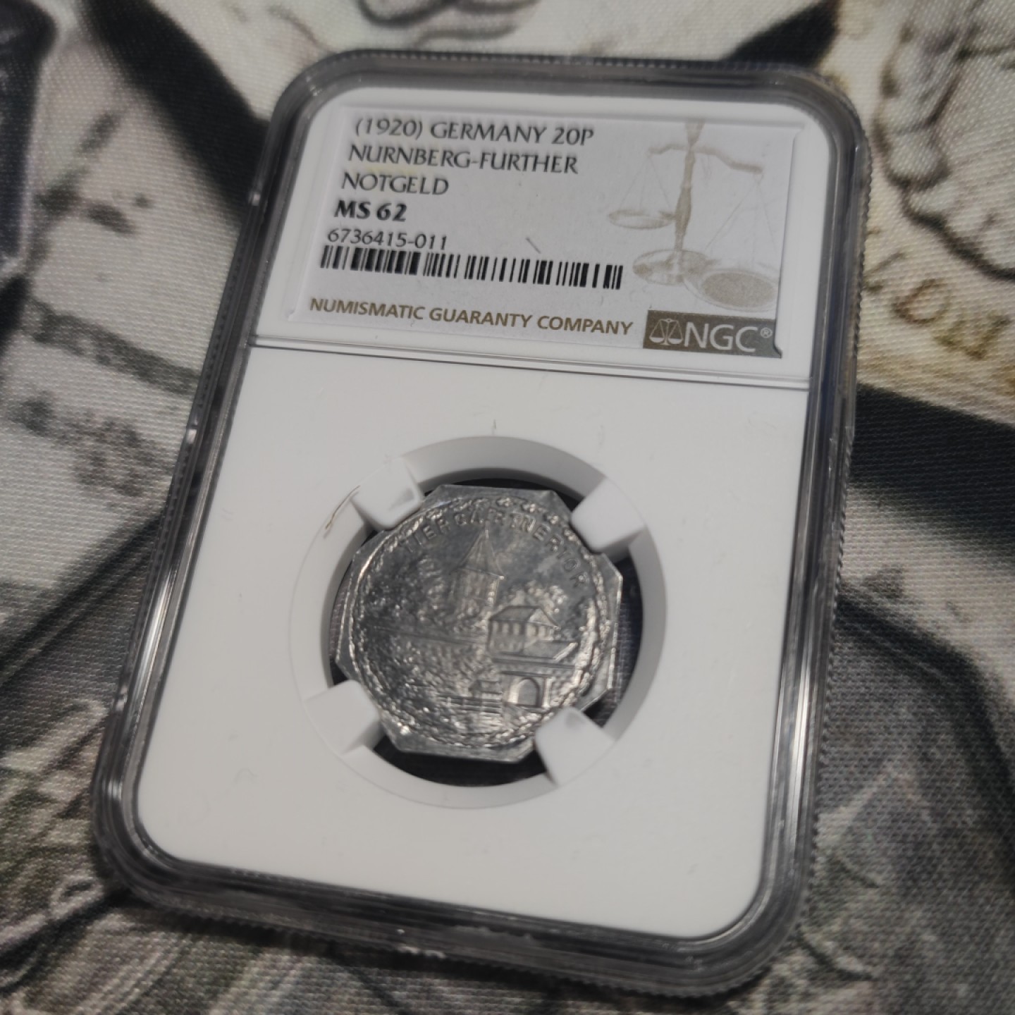 德紧纽伦堡电车代币专场，今晚九点结拍 62-11