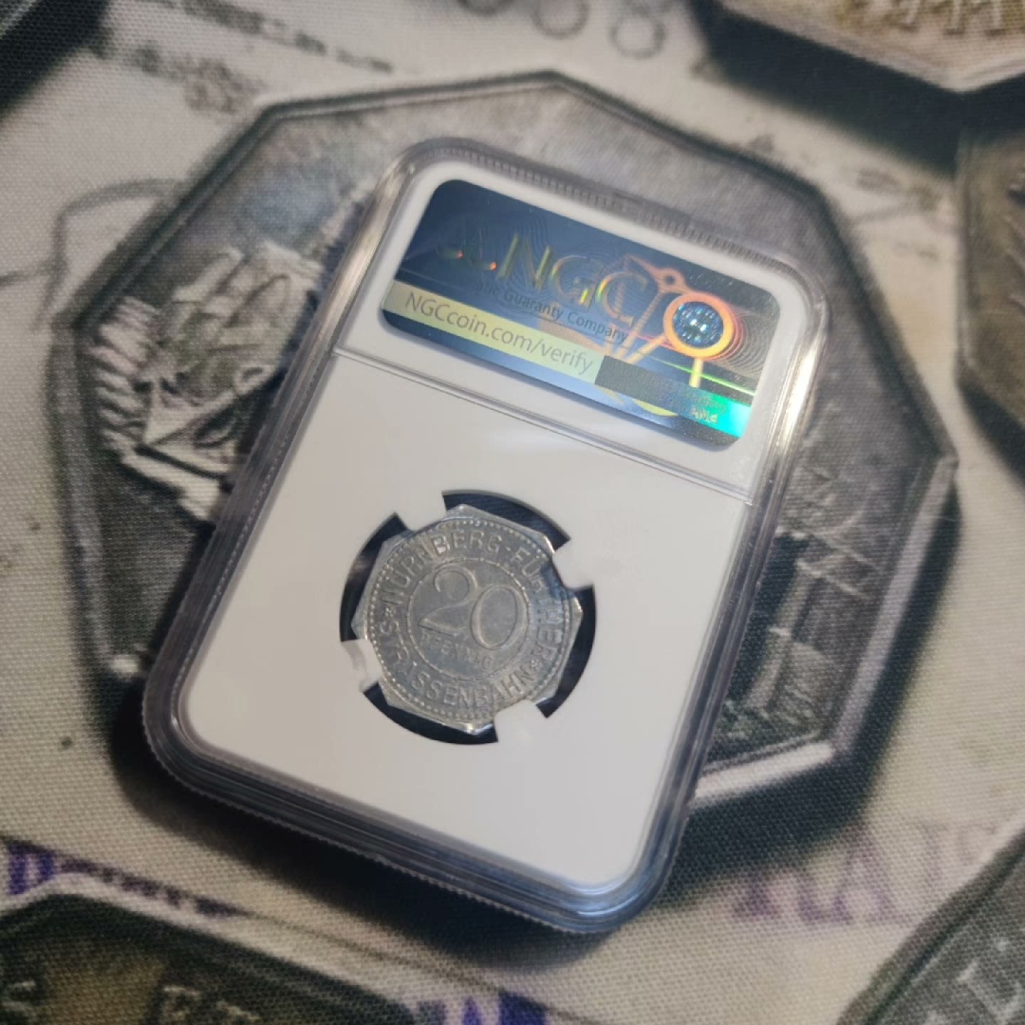 德紧纽伦堡电车代币专场，今晚九点结拍 61-045