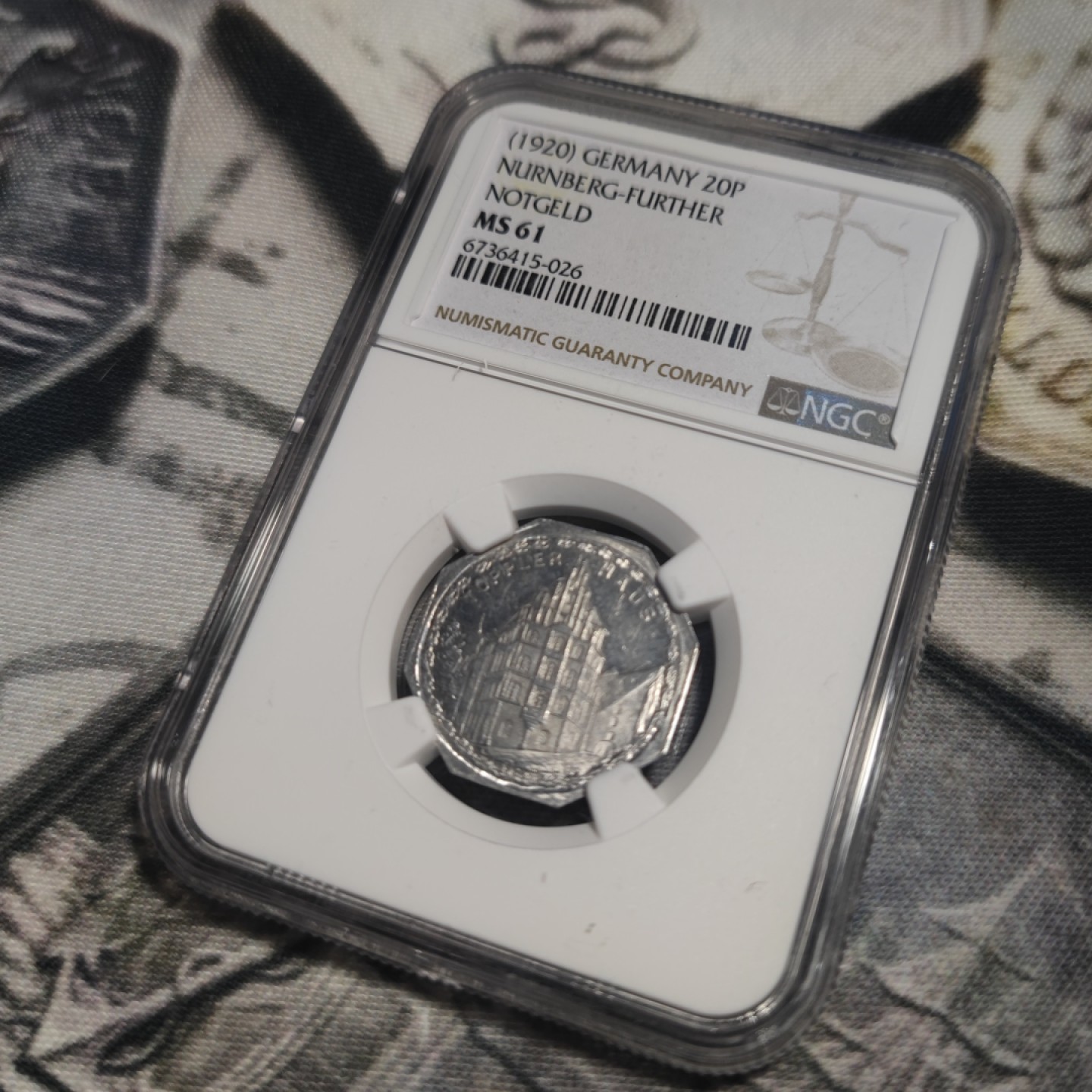 德紧纽伦堡电车代币专场，今晚九点结拍 61-26