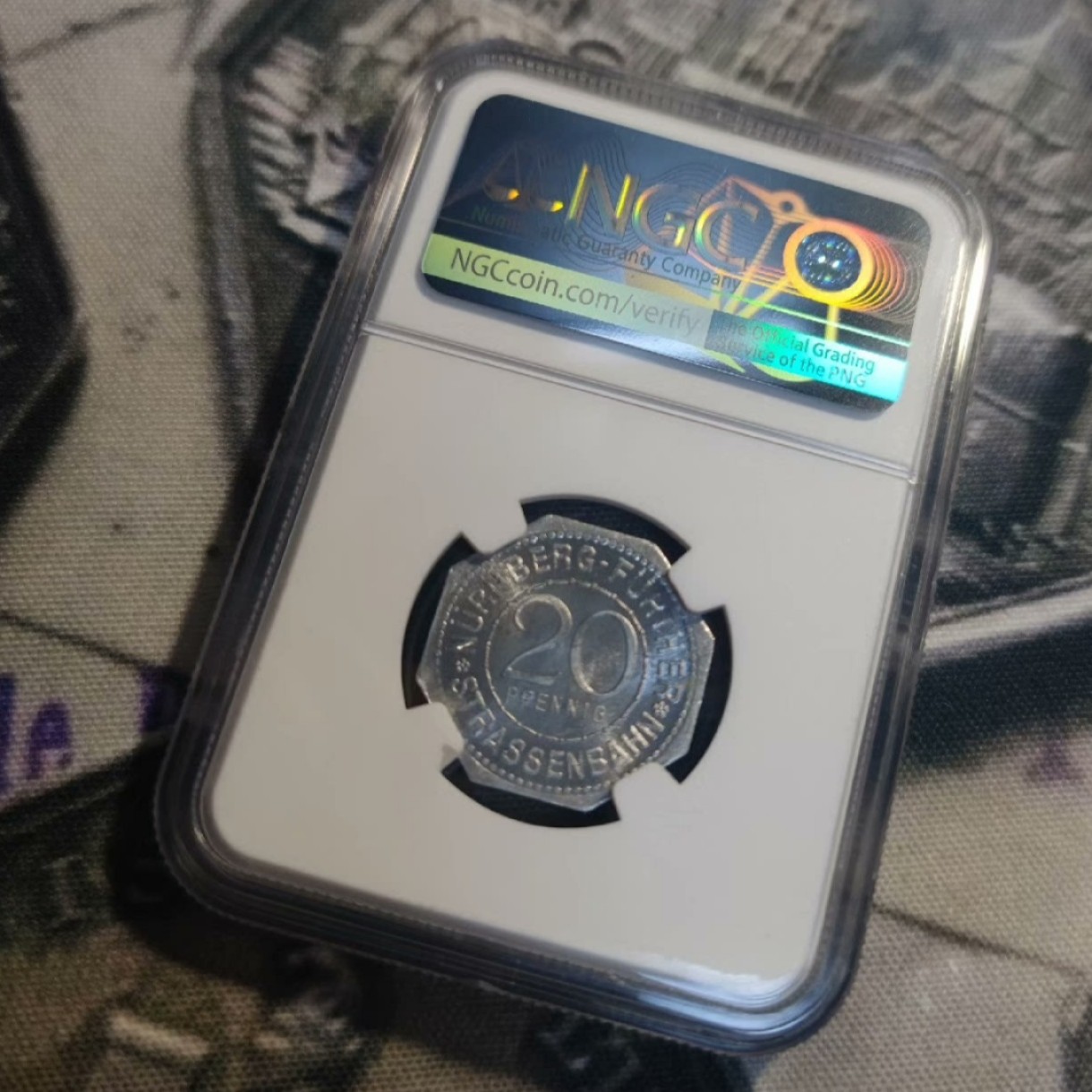 德紧纽伦堡电车代币专场，今晚九点结拍 62-012