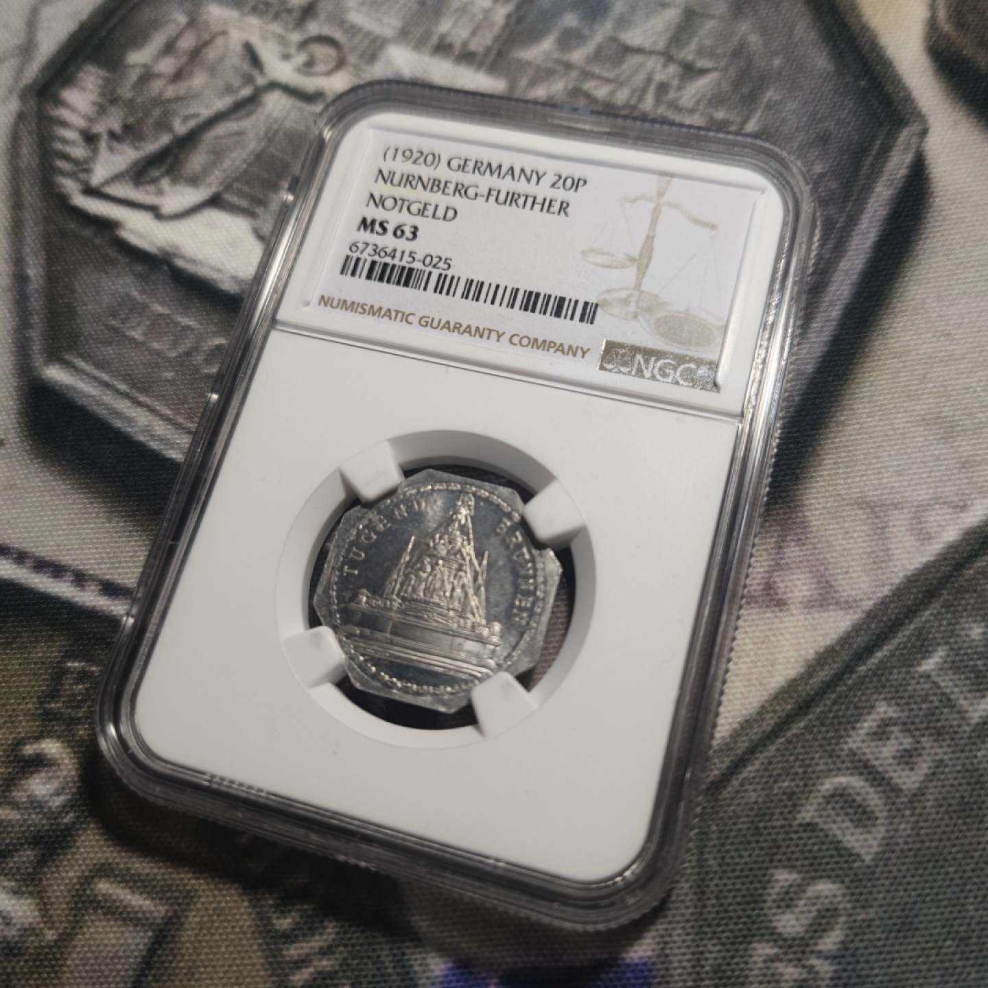 德紧纽伦堡电车代币专场，今晚九点结拍 63-25