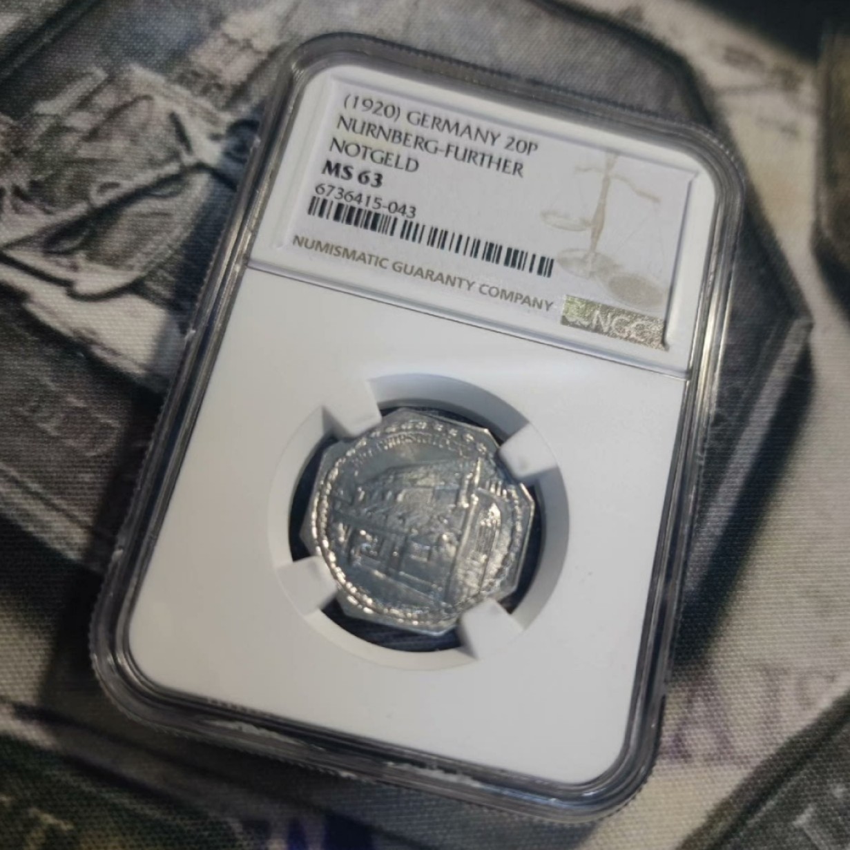 德紧纽伦堡电车代币专场，今晚九点结拍 63-043