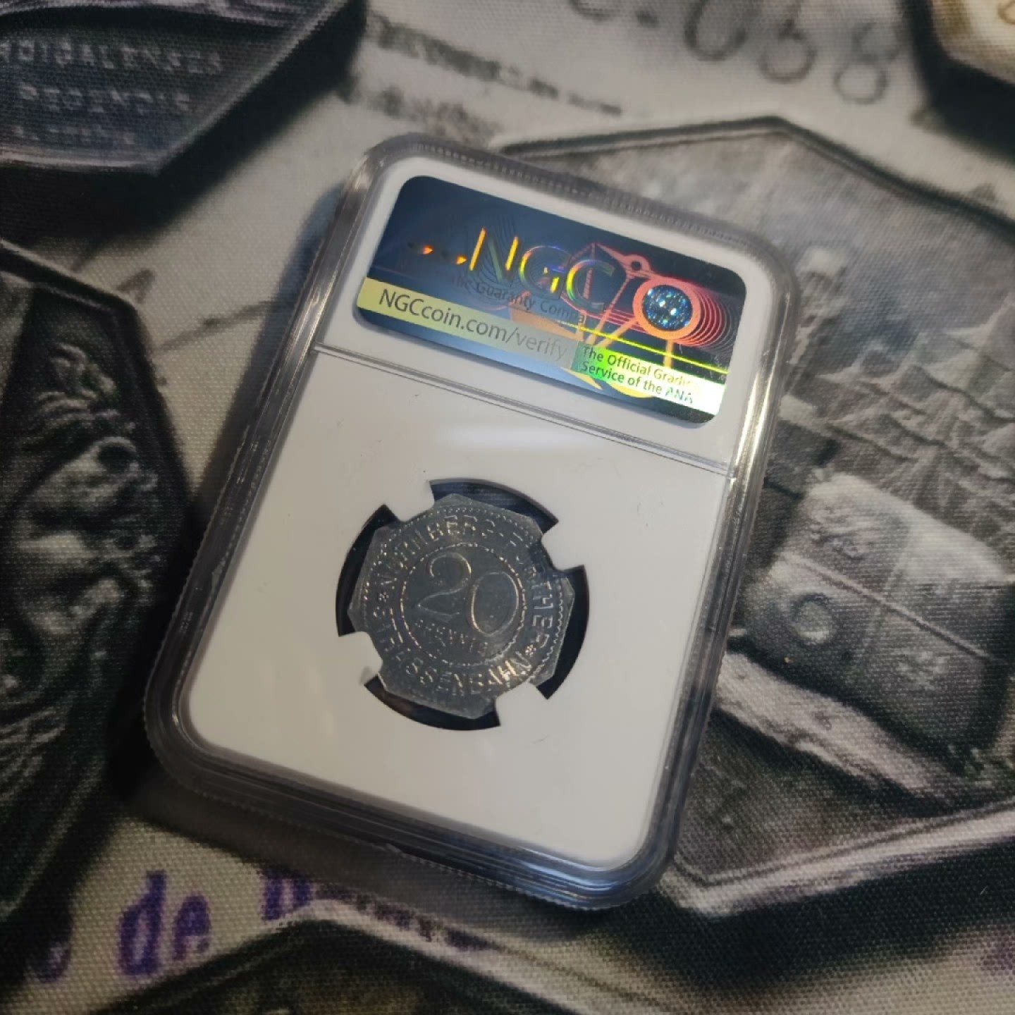 德紧纽伦堡电车代币专场，今晚九点结拍 64-044