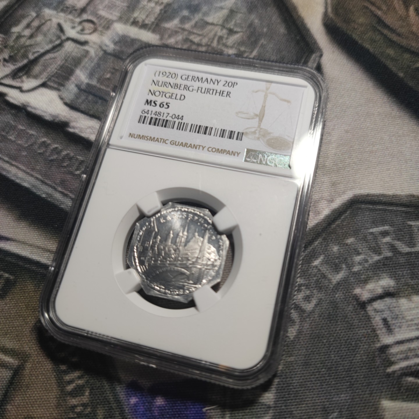 德紧纽伦堡电车代币专场，今晚九点结拍