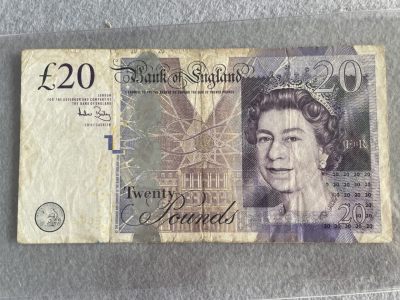 【8个洞收藏】第14场★一件包邮★纸币专场 伊丽莎白女王题材 - 英国纸币 20镑 2006年BAILEY签名
