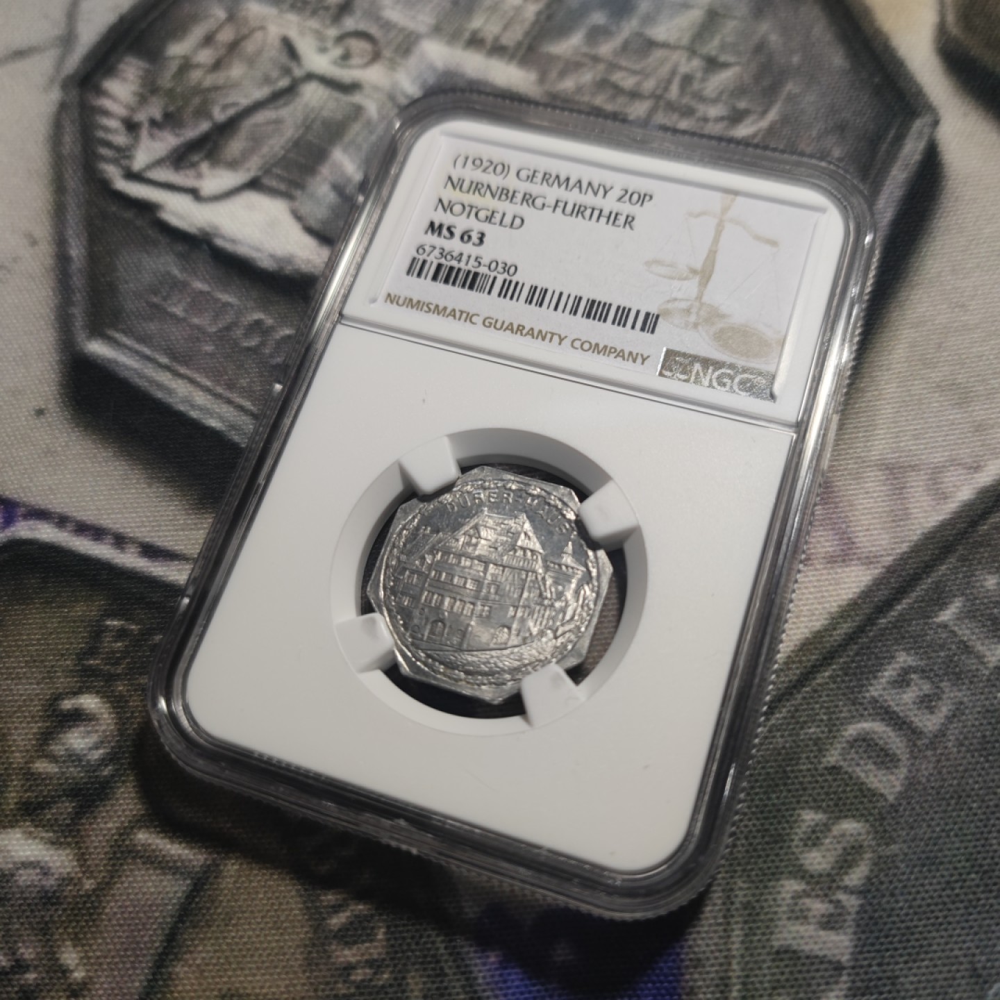 德紧纽伦堡电车代币专场，今晚九点结拍 63-30