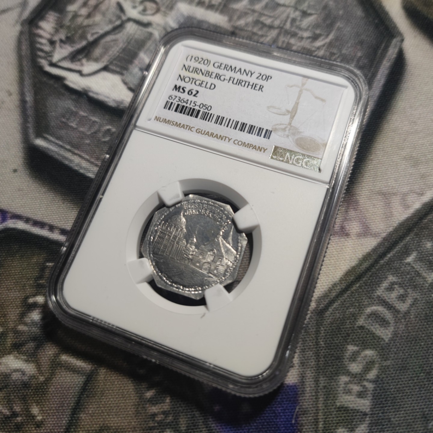 德紧纽伦堡电车代币专场，今晚九点结拍 62-50