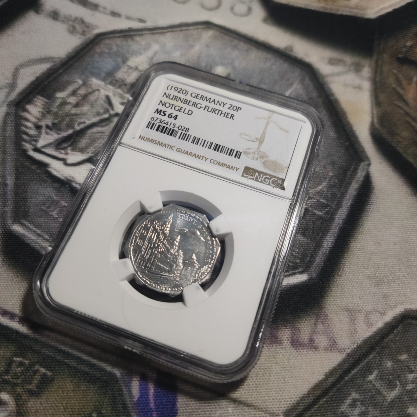 德紧纽伦堡电车代币专场，今晚九点结拍 64-28