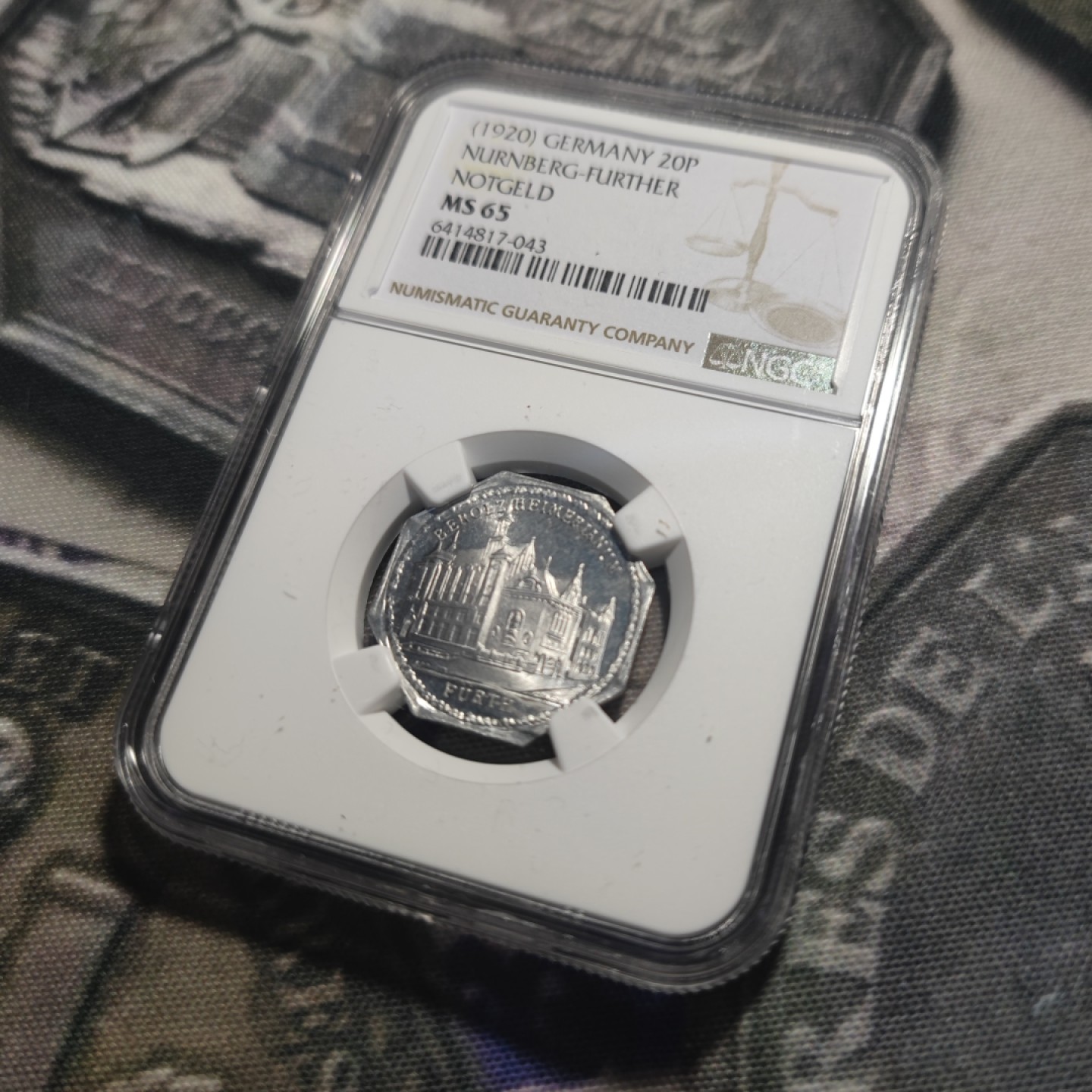 德紧纽伦堡电车代币专场，今晚九点结拍 65-43