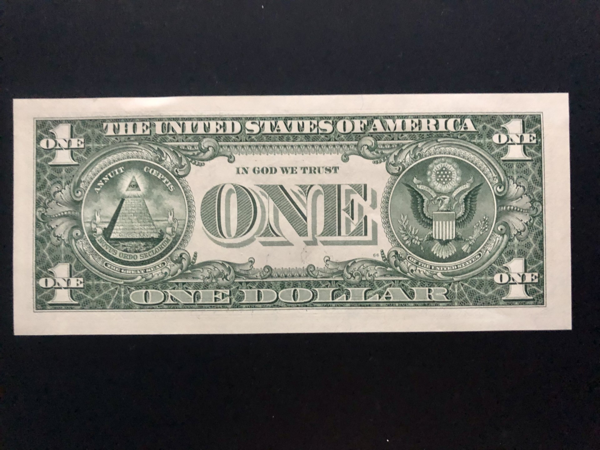 北极狼藏苑社捡漏专场. 94004-【欧洲】全新UNC1美金 UNC保真  一美元