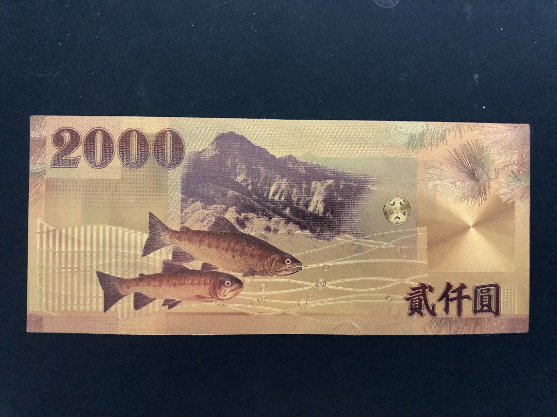 北极狼藏苑社一一（放漏福利专场） 品种:测试钞 品相:10品 属性:测试钞,,2020-2029年,,单张随机, 简介:金箔测试钞