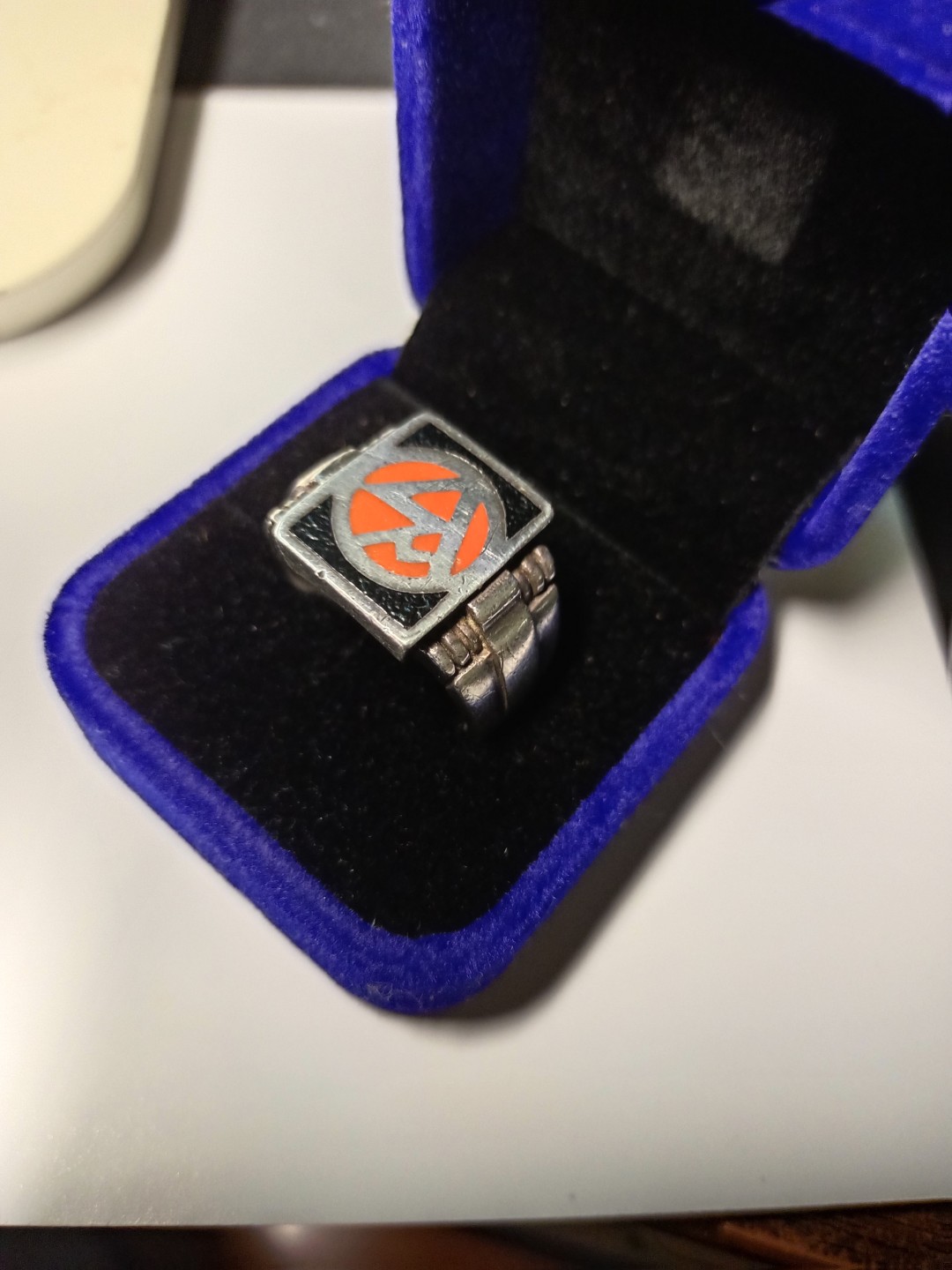 阿娜斯塔西娅军事题材拍卖 德意志第三帝国准官方戒指，sa（德三冲锋队）准官方大戒指