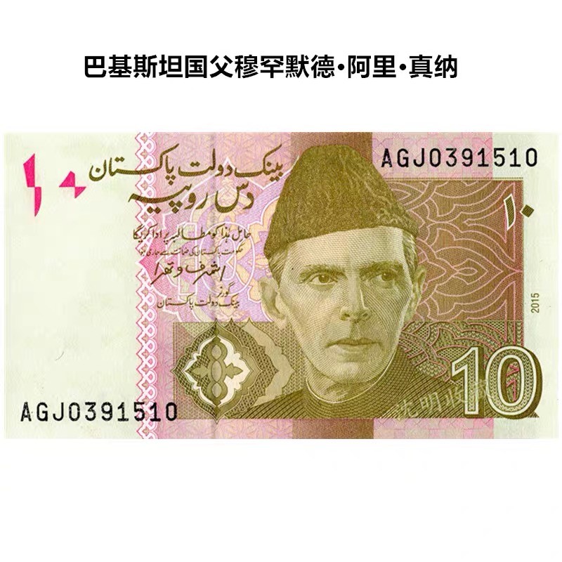 北极狼藏苑社捡漏专场. 94013-巴基斯坦10卢比2015年