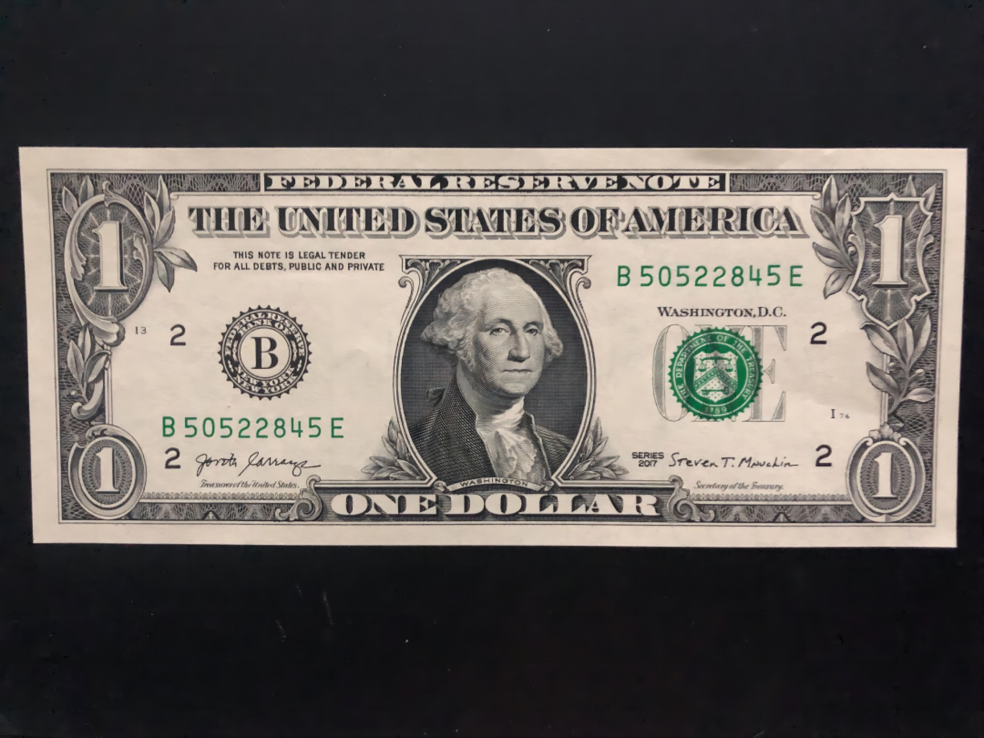 北极狼藏苑社捡漏专场. 94004-【欧洲】全新UNC1美金 UNC保真  一美元