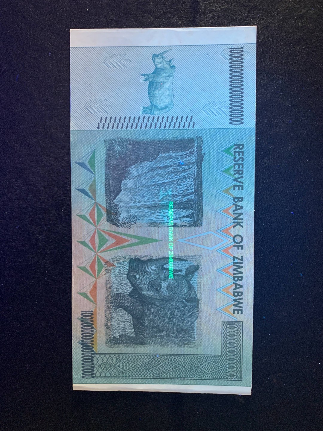 北极狼藏苑社一一（放漏福利专场） 98007-ASEAN.津巴布韦测试钞.荧光纪念钞