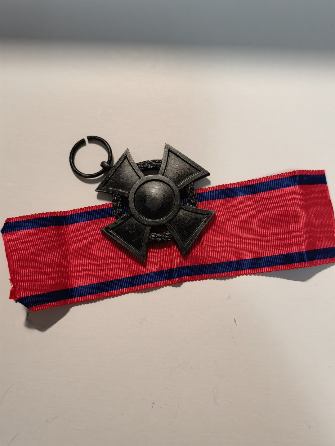 阿娜斯塔西娅军事题材拍卖 奥尔登堡大公国二级弗里德里希·奥古斯特十字奖章 民事绶带少见  