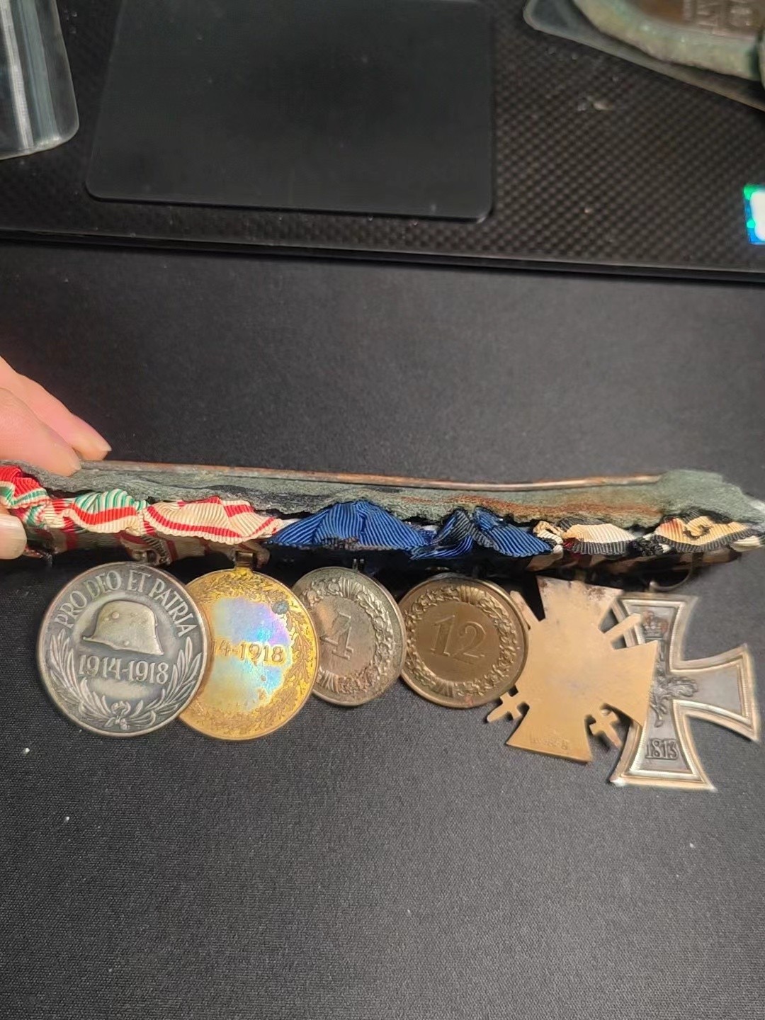 阿娜斯塔西娅军事题材拍卖 德国保加利亚一战二战礼服挂七连