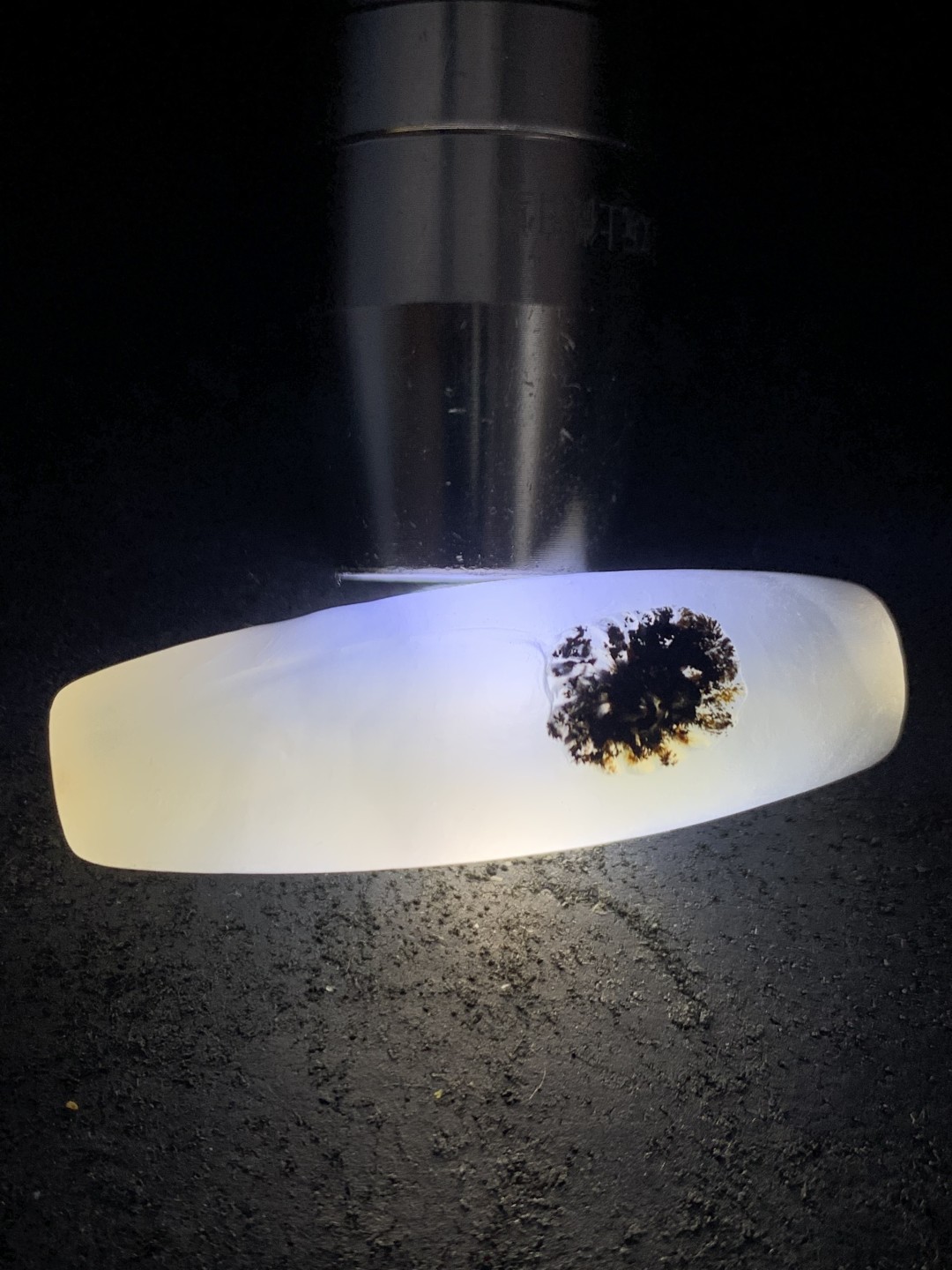精美高玉化海洋玉髓手工俏色巧雕菊花大桶珠一个！
