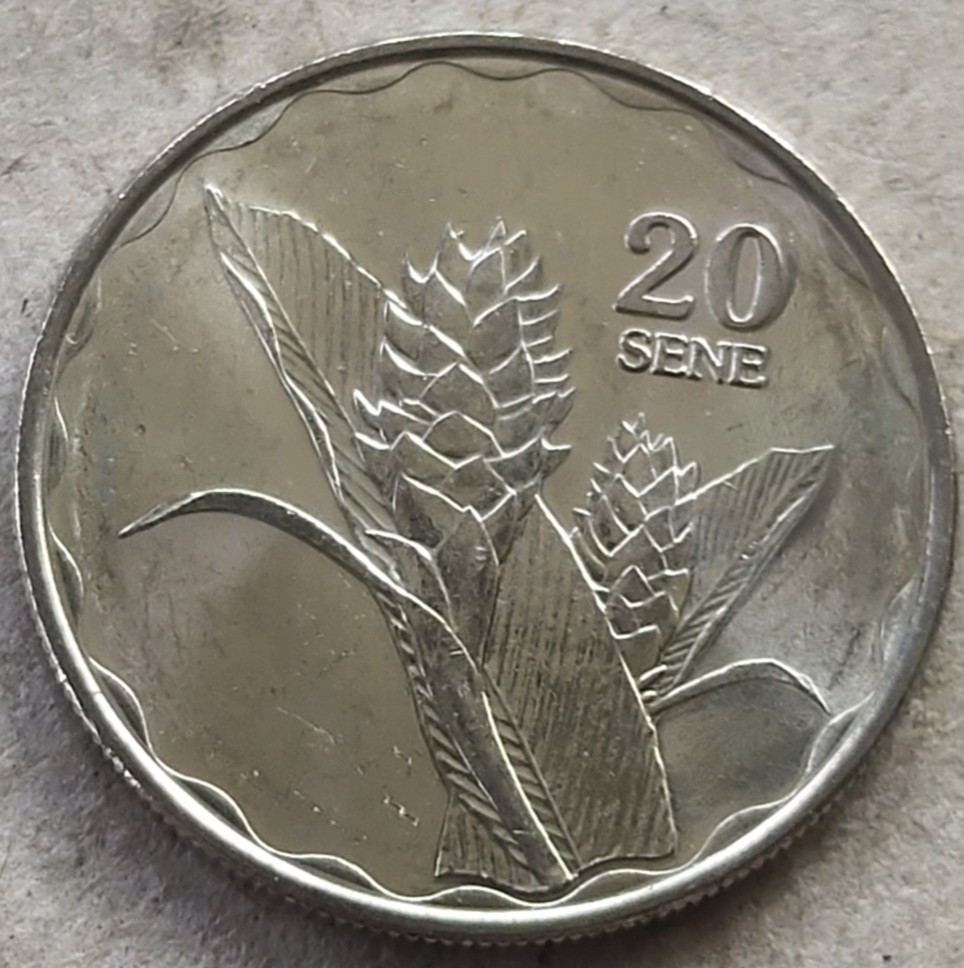 6月8号晚8点★机器委托10秒自动落锤★请提前出好价★满30快递包邮 大洋洲 萨摩亚硬币 全新